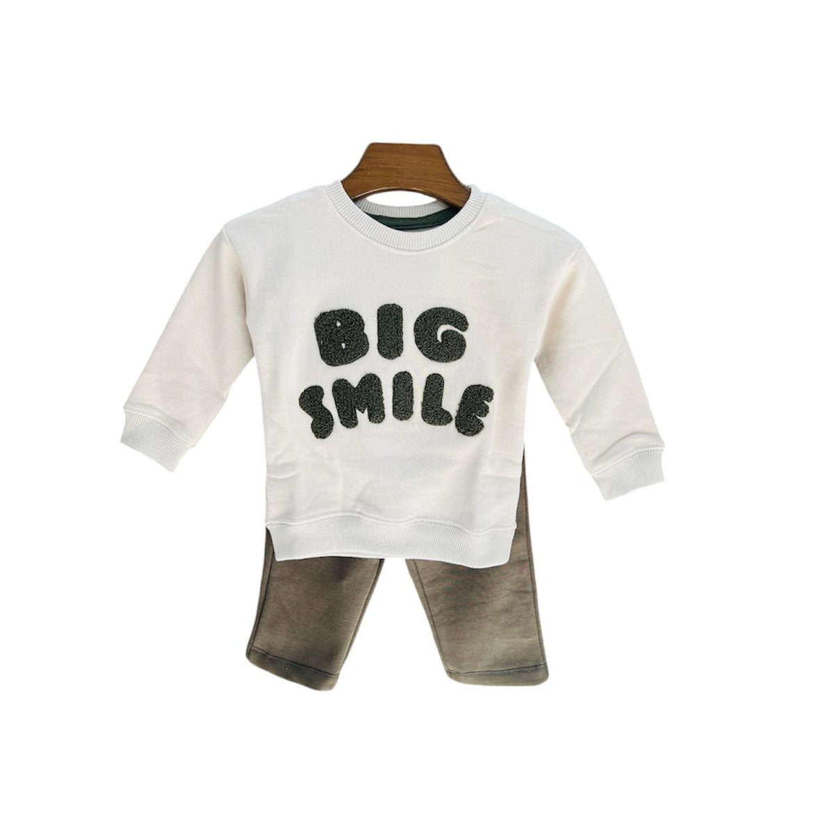 2PC Baby Boy Big Smile Suit