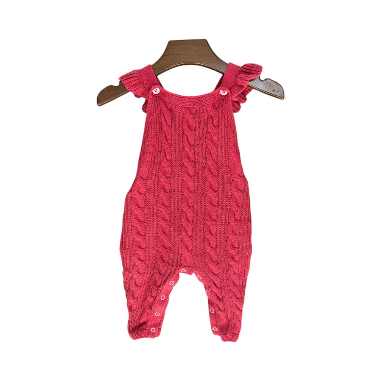 Baby Girl Open Feet Jump suit