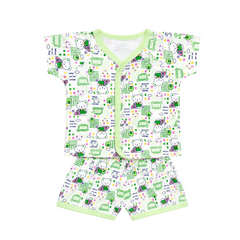 Premium Cotton Newborn Short Set – Soft & Breathable Baby Suit