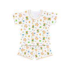 Premium Cotton Newborn Short Set – Soft & Breathable Baby Suit