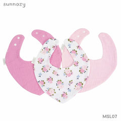 3PK Triangular Bib Set