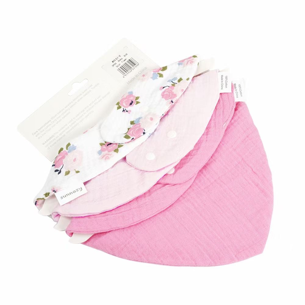 3PK Triangular Bib Set