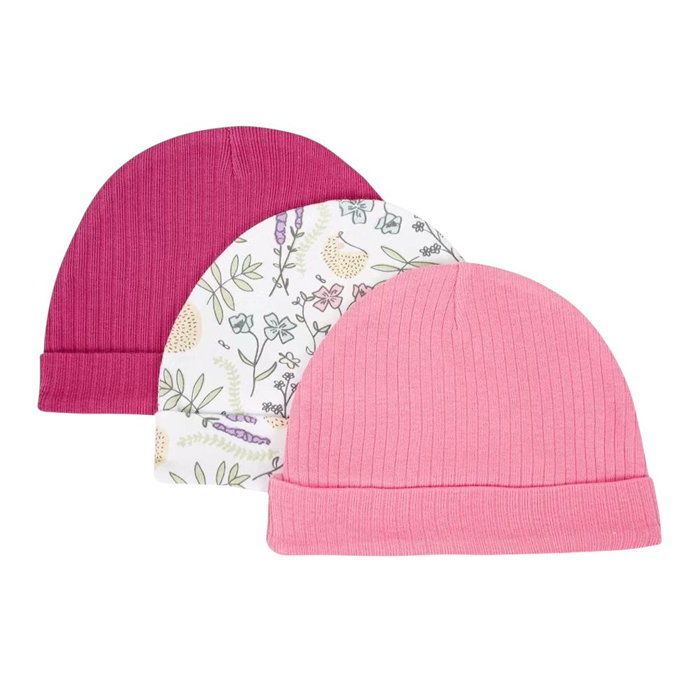 3PK Soft Touch Cap Set