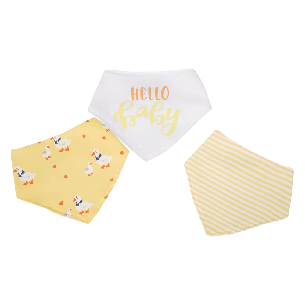 3PK Triangular Bib Set