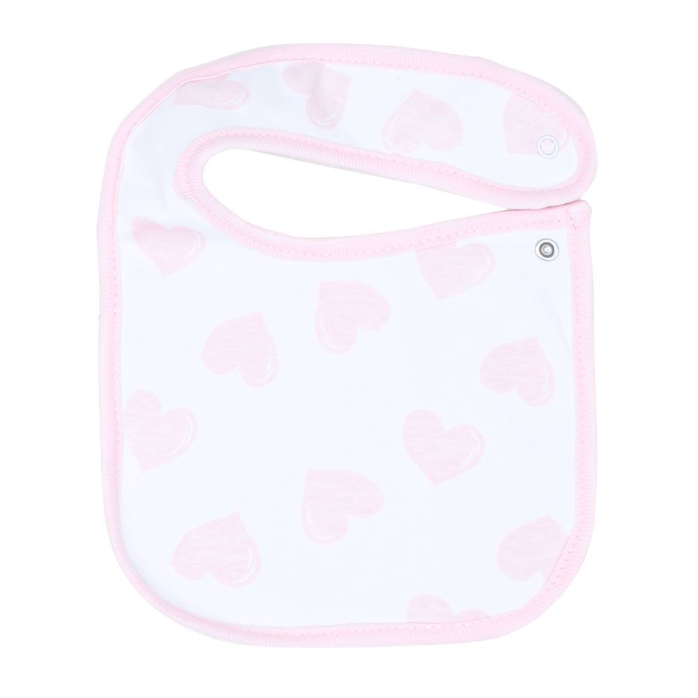 2PK Little Girl Bib Set