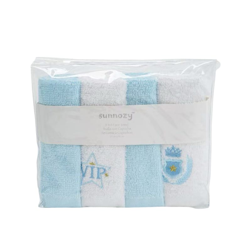 4PK Face Towel Set