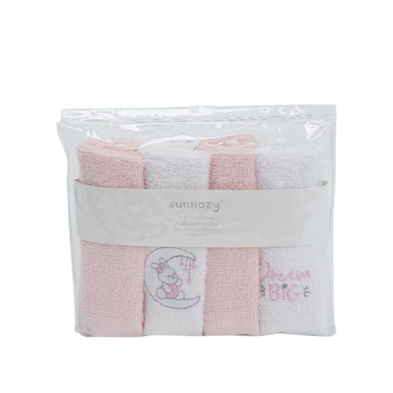 4PK Face Towel Set