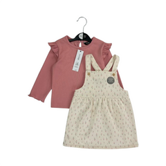 2PC Baby Girl George Romper Set