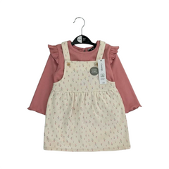 2PC Baby Girl George Romper Set