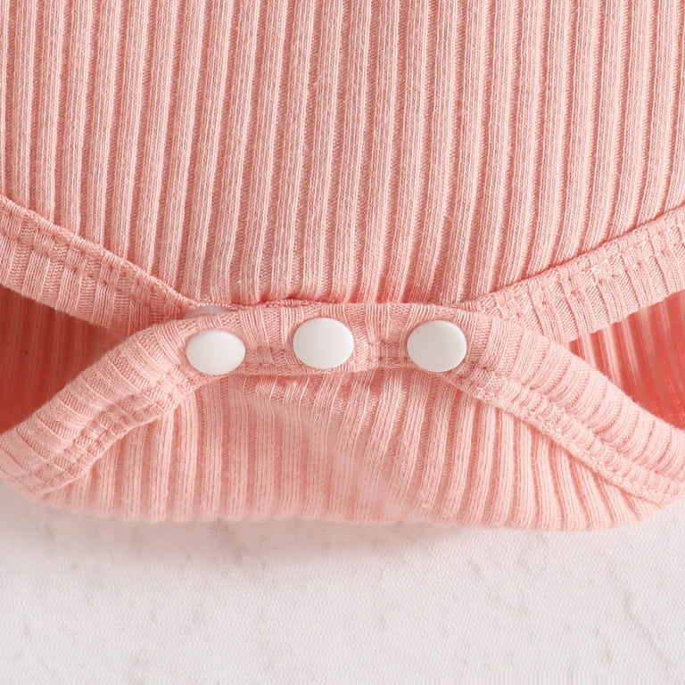 2PC Baby Girl Red Heart Bodysuit Set