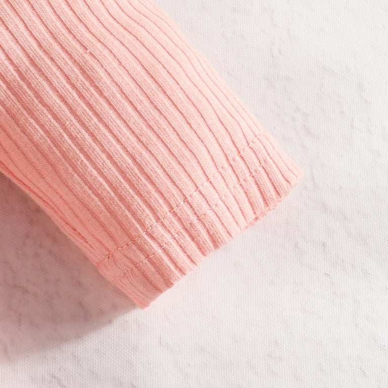 2PC Baby Girl Red Heart Bodysuit Set