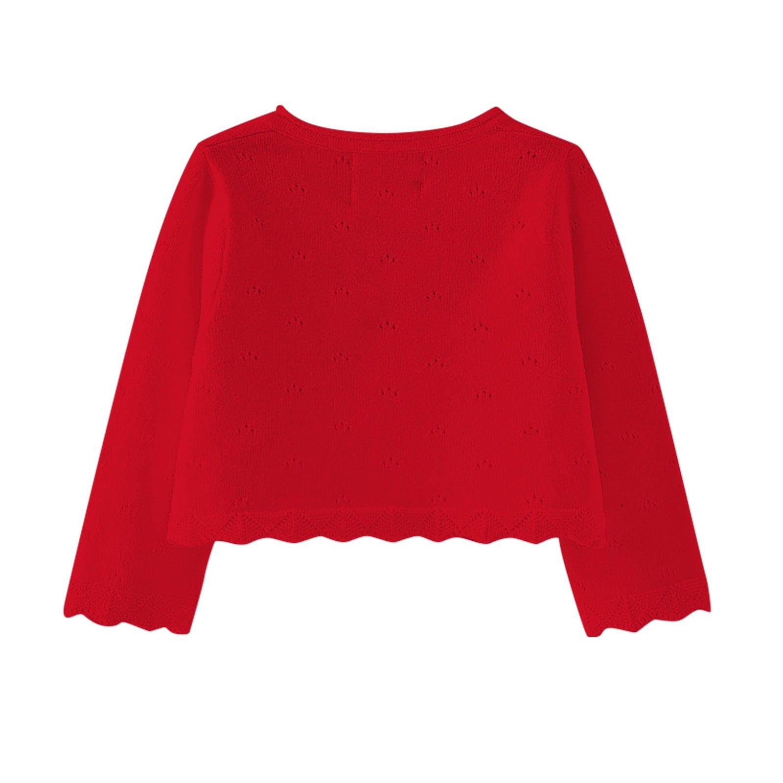 Baby Girl Red Shrug