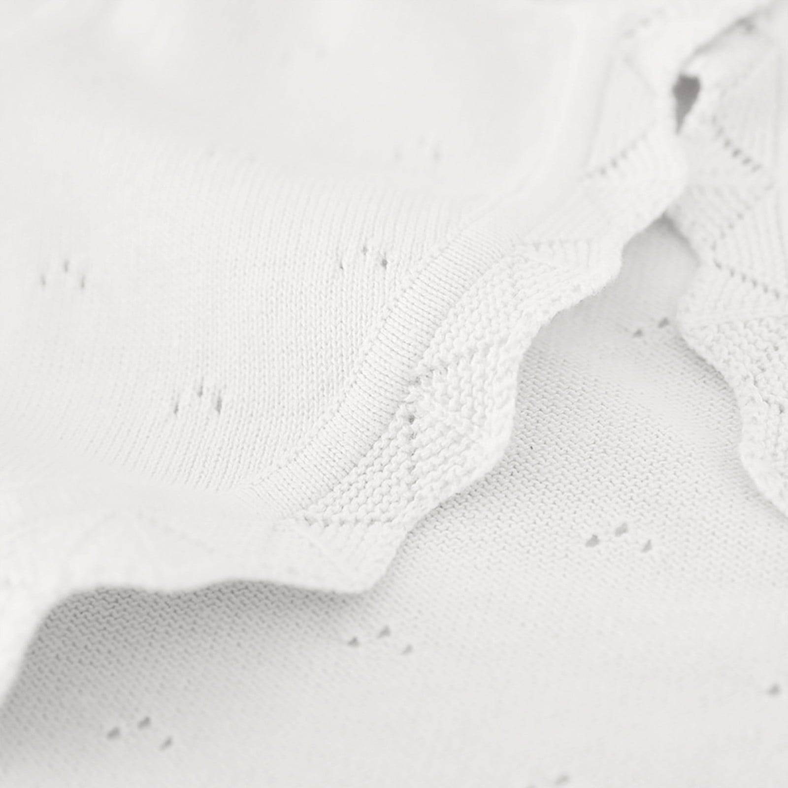 Baby Girl White Shrug