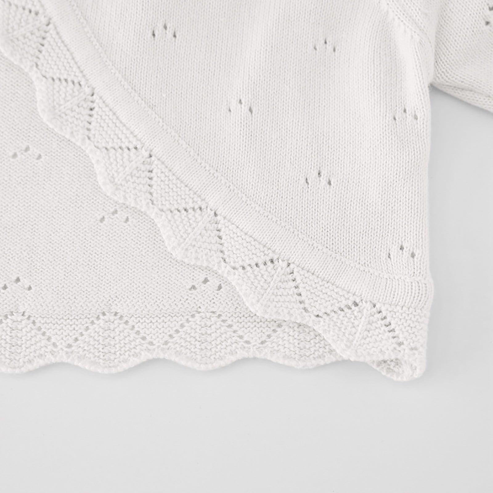 Baby Girl White Shrug