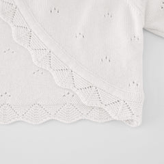 Baby Girl White Shrug