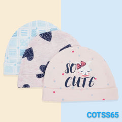 3PC Soft Touch Cap Set