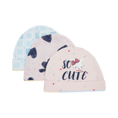 3PC Soft Touch Cap Set
