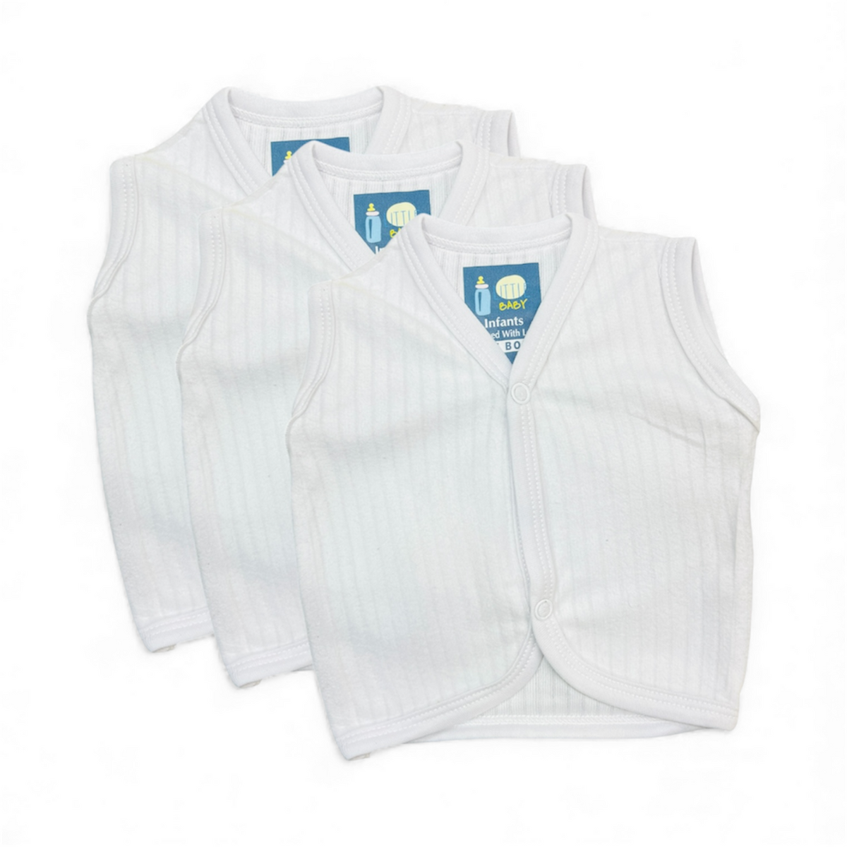 3PK Baby Fleece Vest