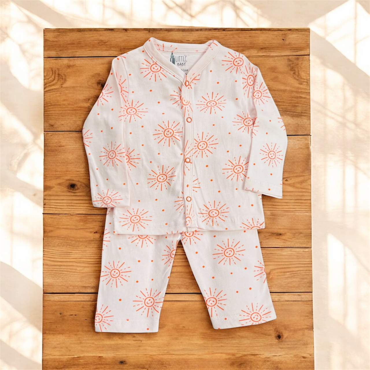 2PC Pink Pyjama Suit