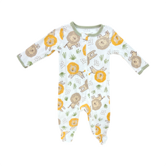 2PC Closed Feet Romper Set