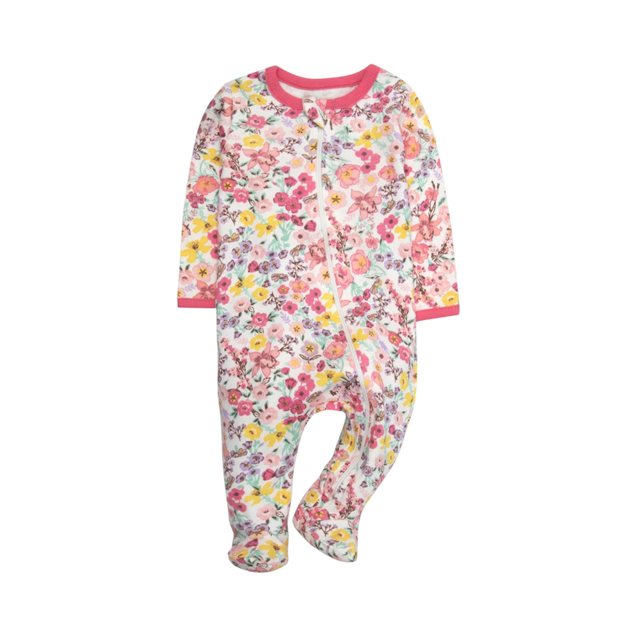 2PC Floral Romper Set