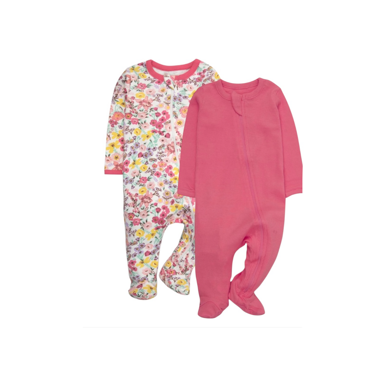 2PC Floral Romper Set