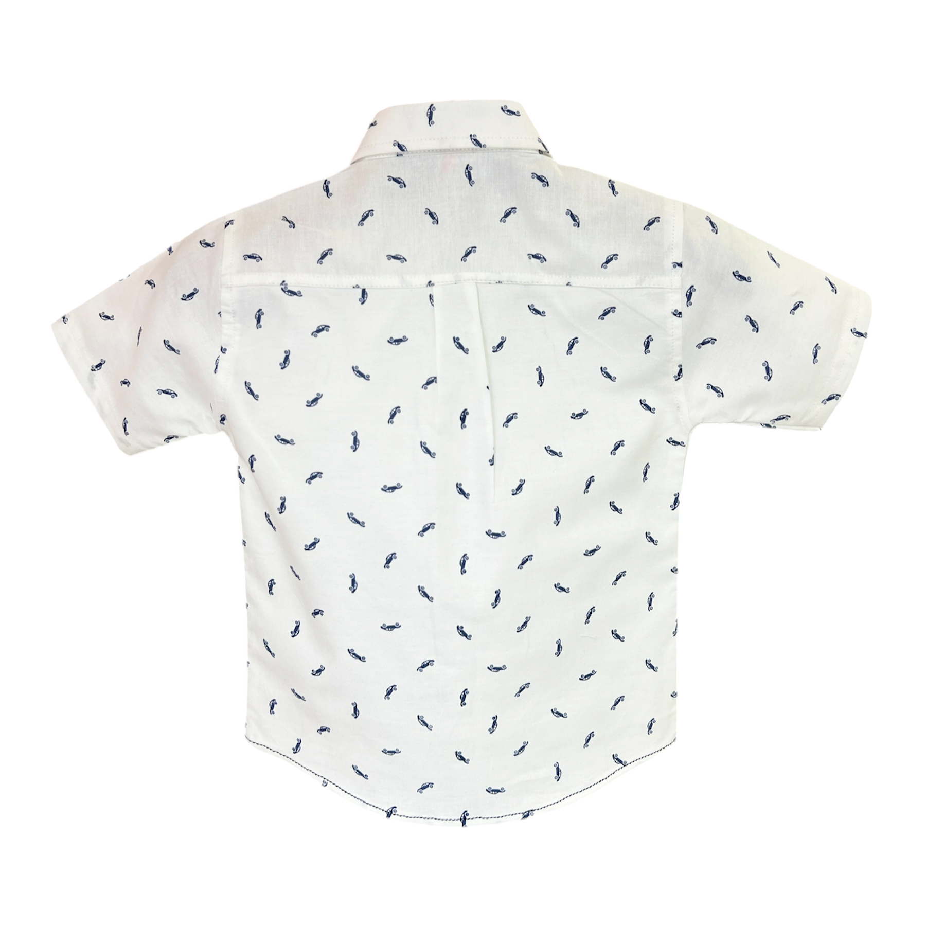 White Half Sleeves Shirt