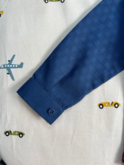 Baby Boy Blue Self Shirt