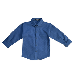 Baby Boy Blue Self Shirt