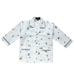 Forest Full Sleeves Cotton Night Suit