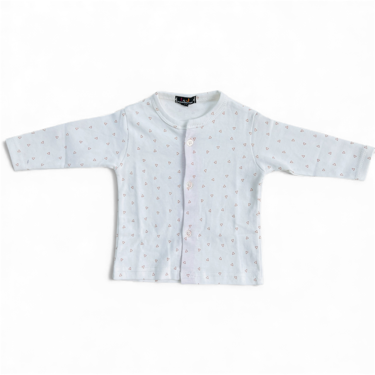 2PC White Pajama Night Suit