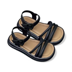 Black Strap Sandal