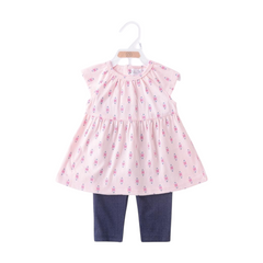 2PC Baby Girl Pink Suit