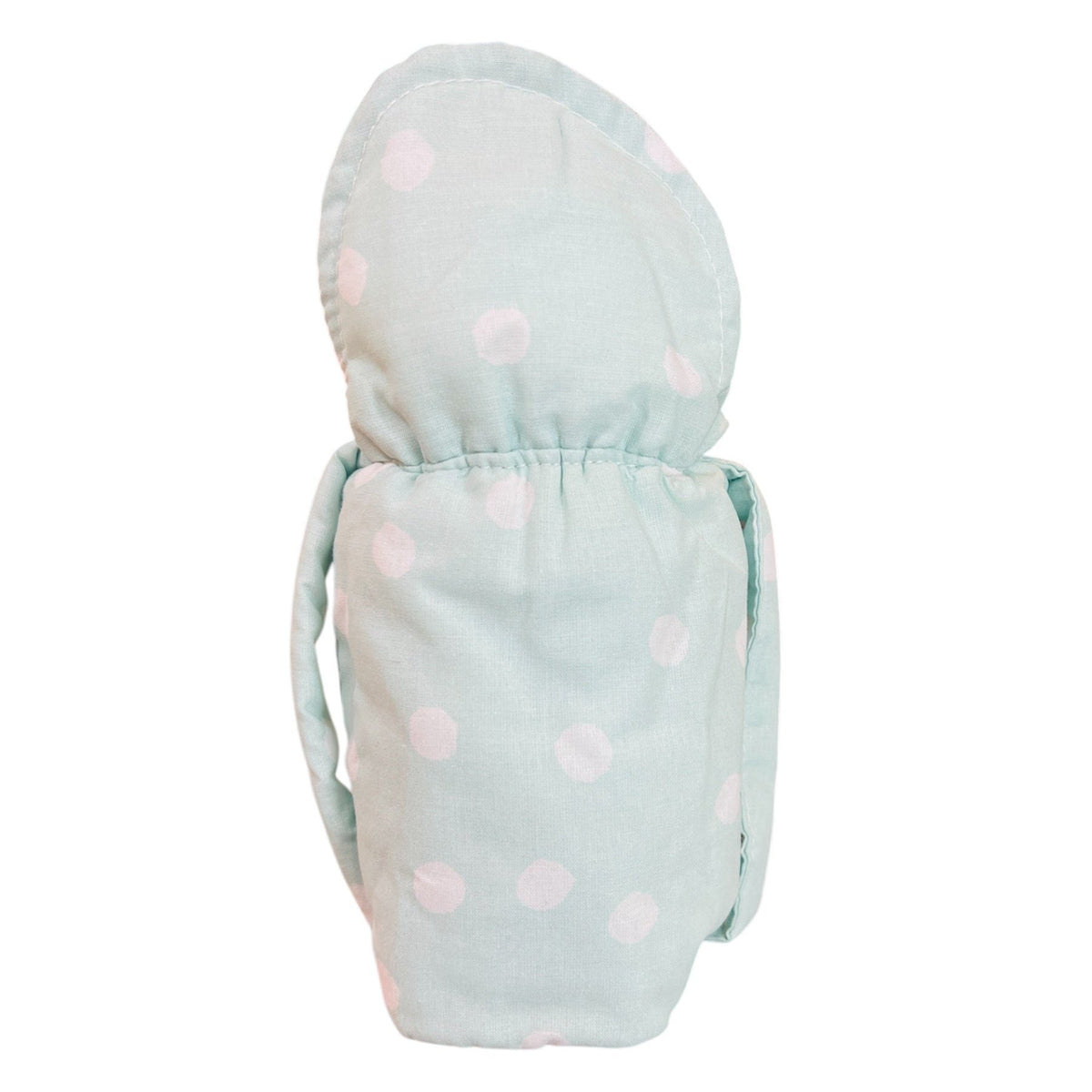 While Polka Dots Feeder Cover