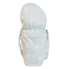 While Polka Dots Feeder Cover