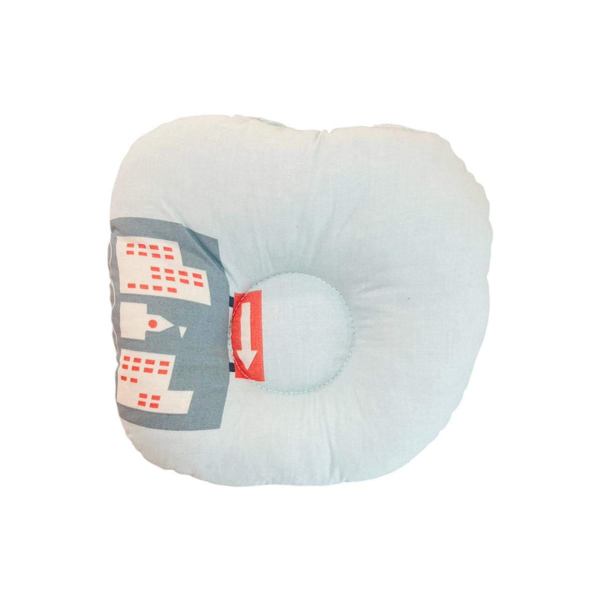 Street Round Pillow