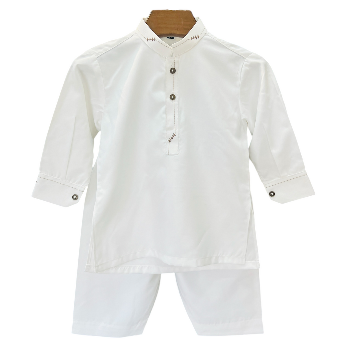 White kurta Shalwar Set