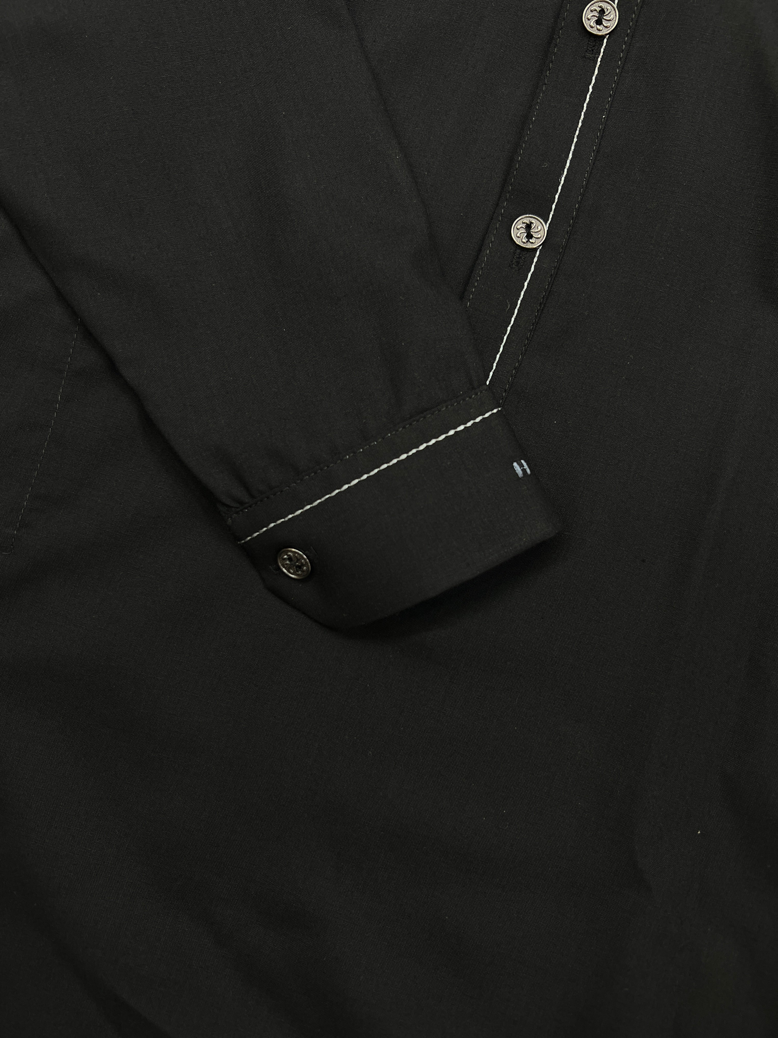 Black Embroidered Kurta Shalwar
