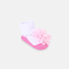 Flower Socks Giftset Pack of 3 - Pink