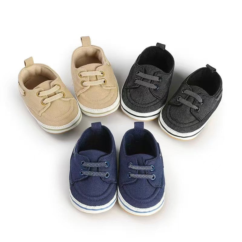 Black Pre Walker Shoes