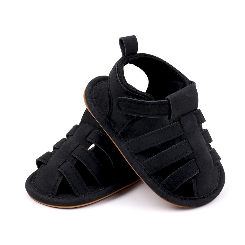 Black Pre Walker Sandal