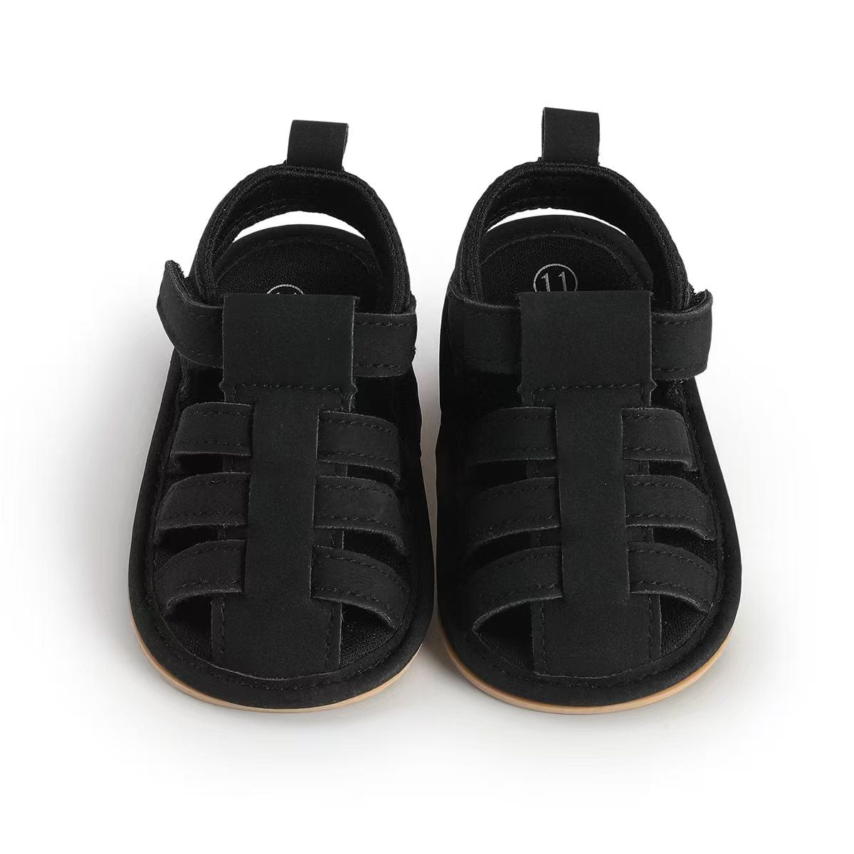 Black Pre Walker Sandal