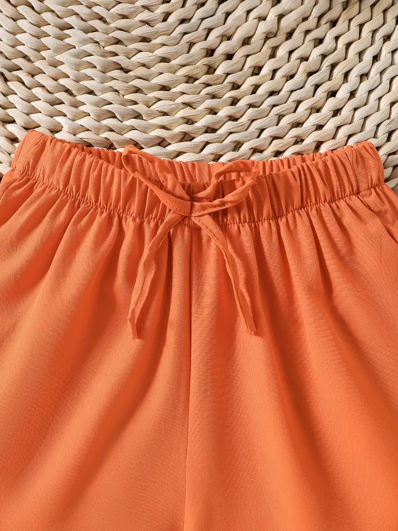 2PC Ruffle Top and Short