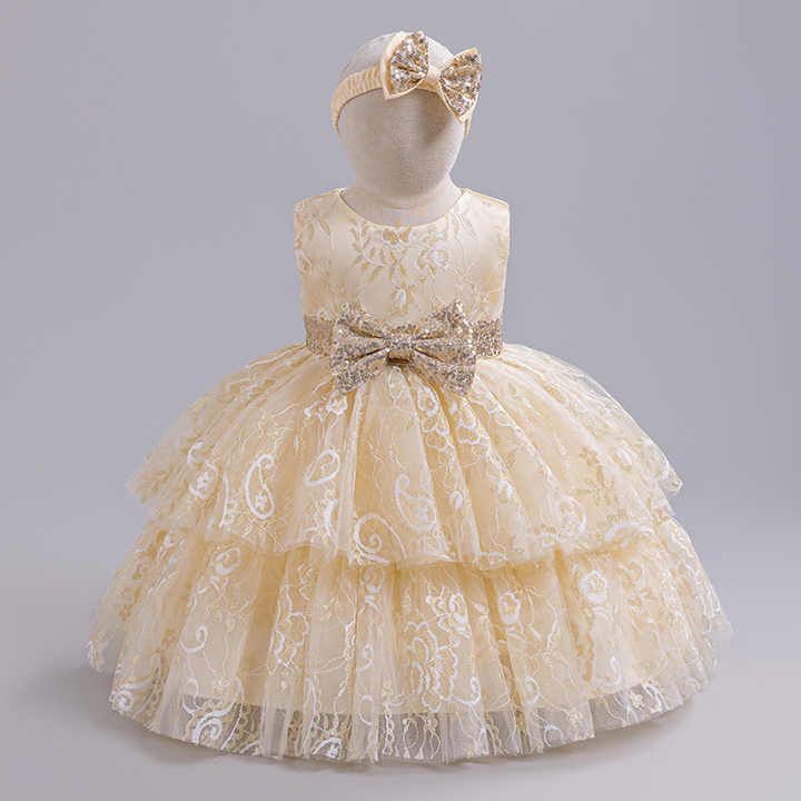 Golden Fancy Frock