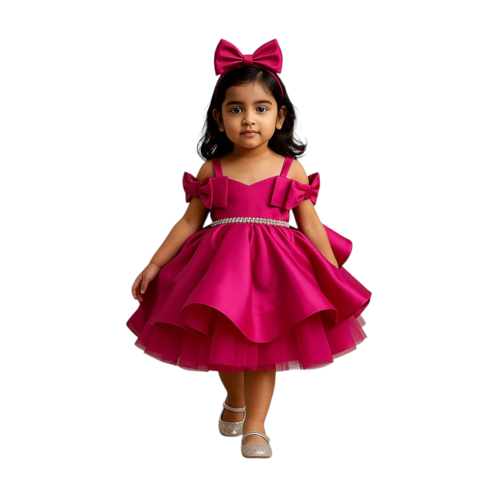 Hot Pink Fancy Frock