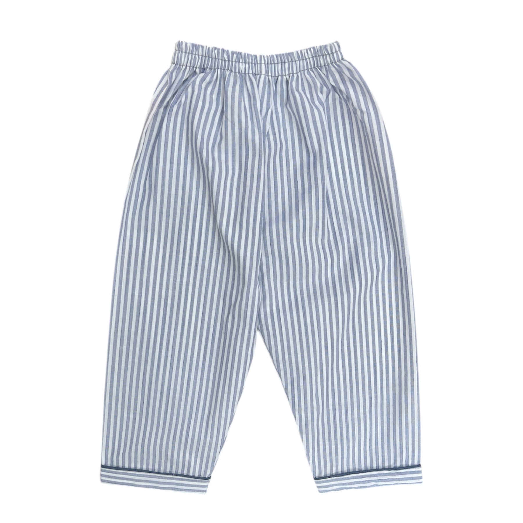 Light Blue Full Sleeves Cotton Night Suit