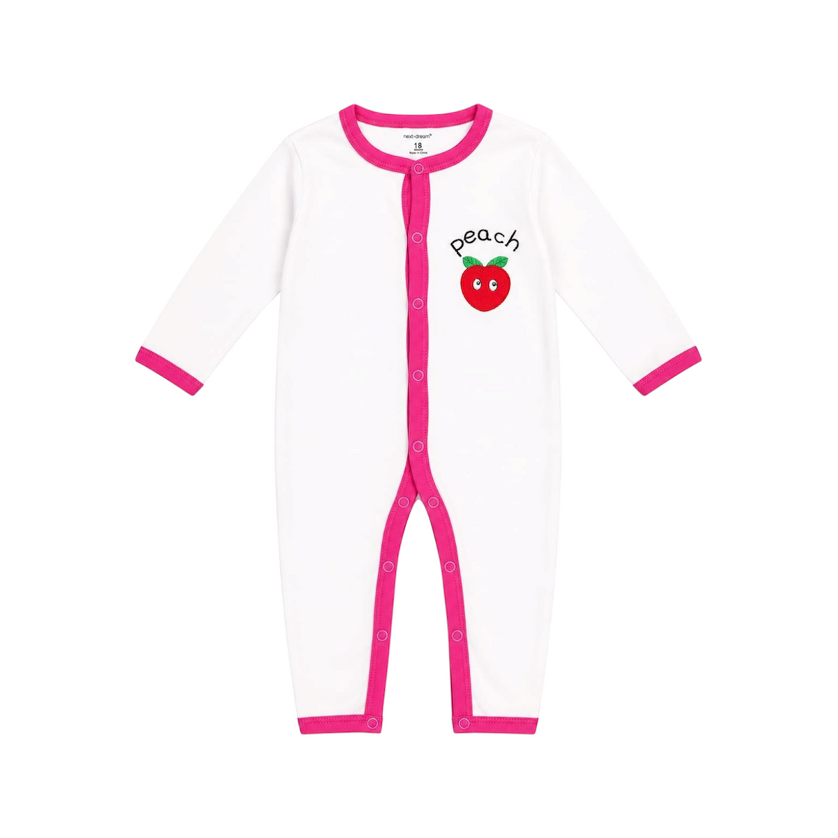 Infants Baby Girl Open Feet Romper