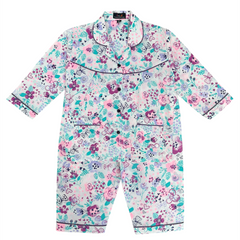 Floral Full Sleeves Cotton Night Suit