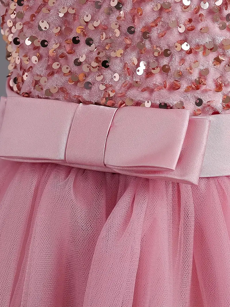 Pink Shimmer Fancy Frock