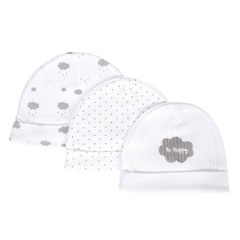 3PK Soft Touch Cap Set